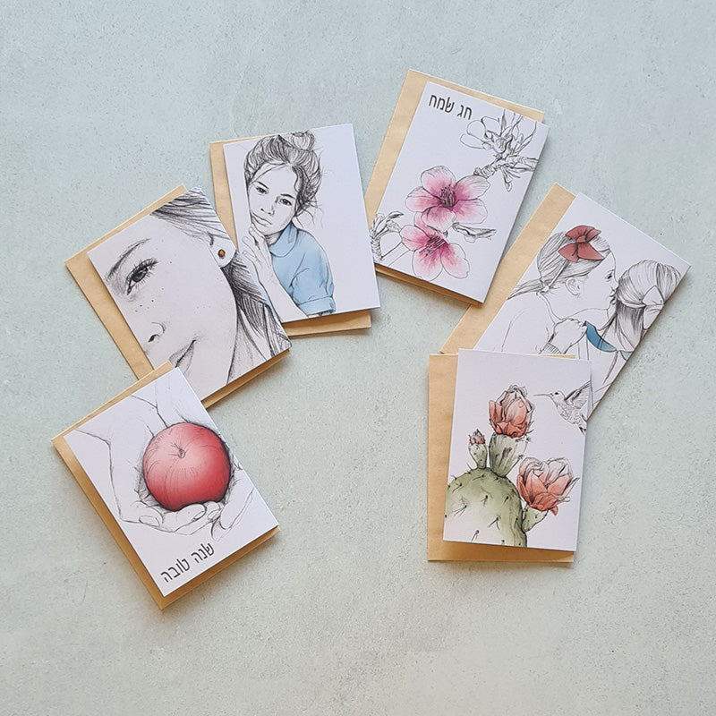 Greeting cards box