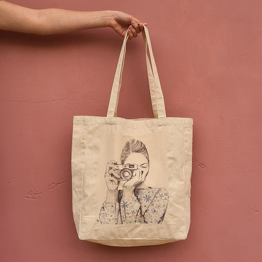 תיק צד גדול צלמת