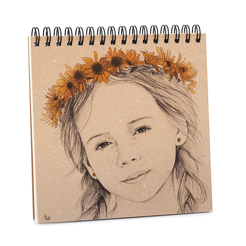 Square drawing notebook
