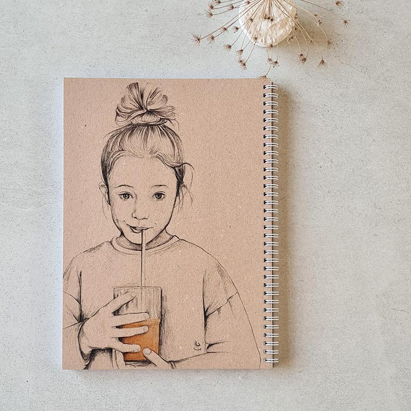 A5 lined notebook - Mika