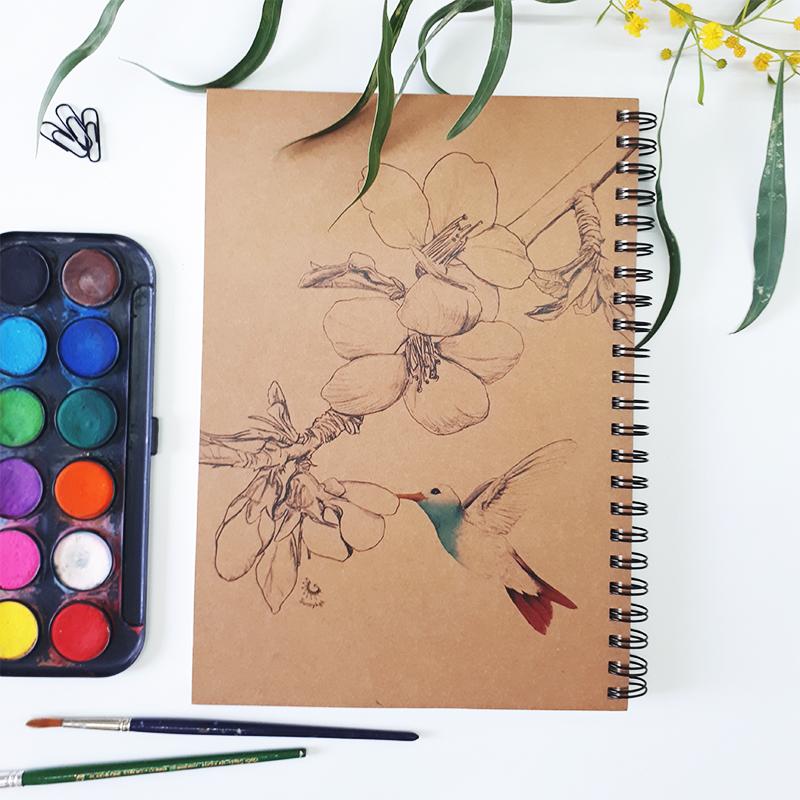 A4 drawing notebook