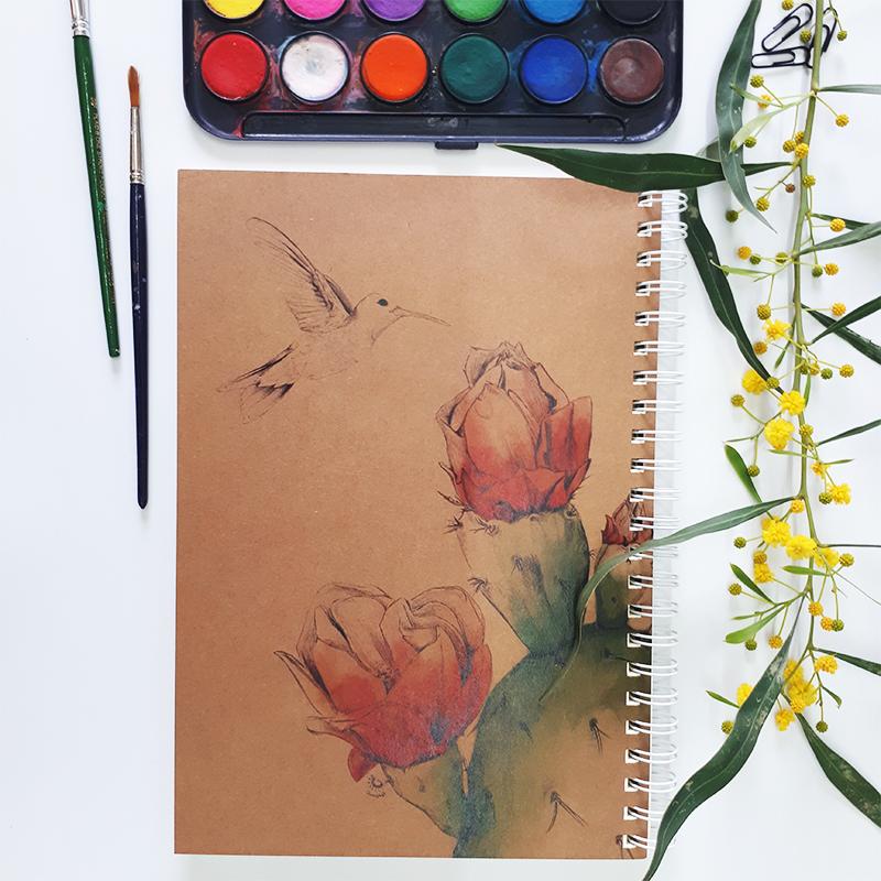 A4 drawing notebook