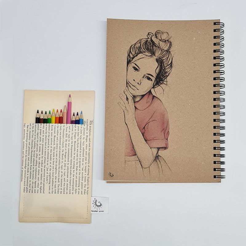 A4 drawing notebook
