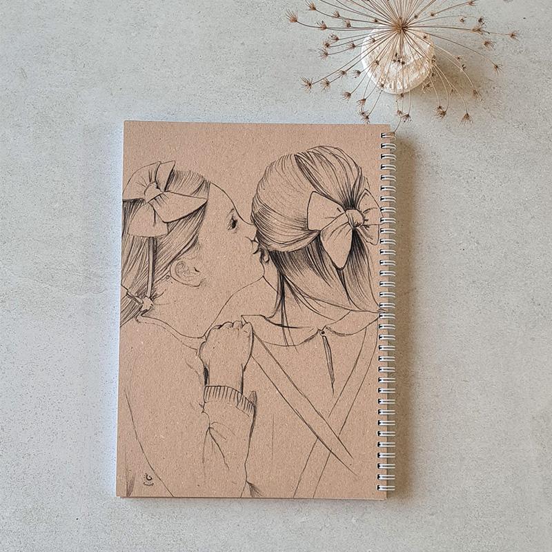A5 lined notebook - friendship