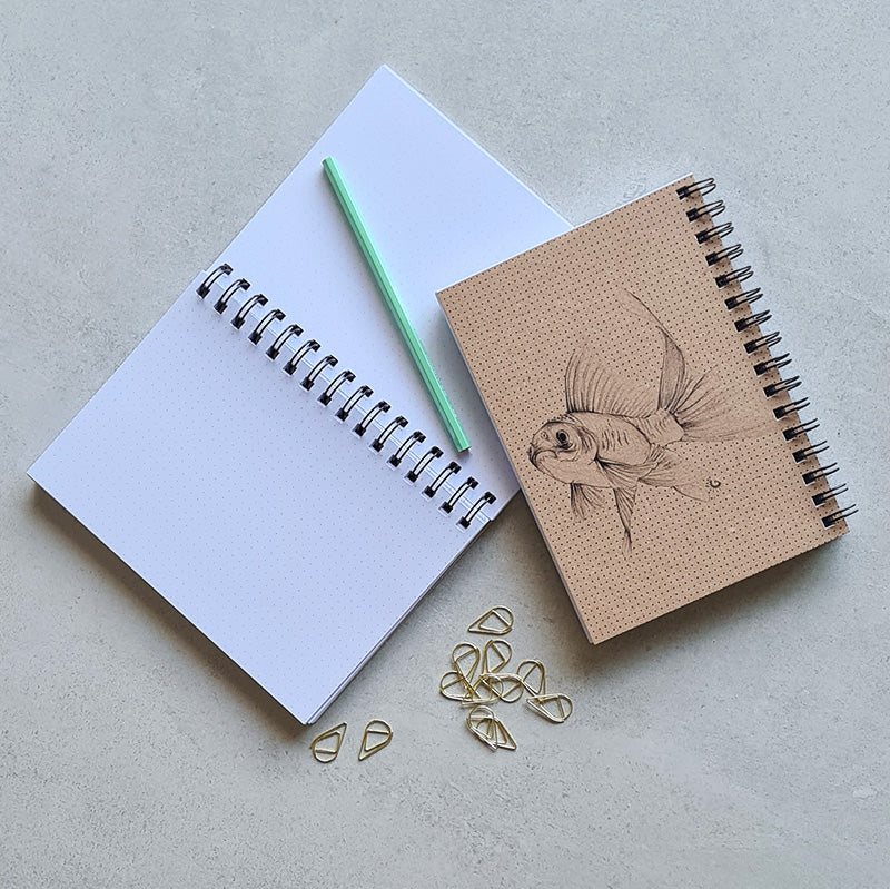 Dotted notebook - Fish