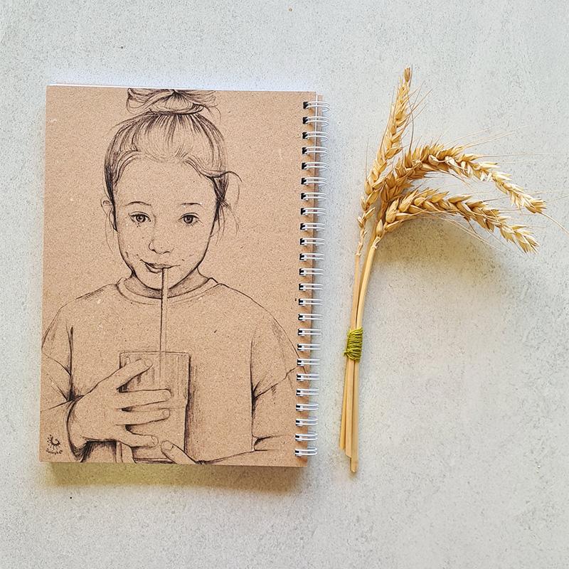 A5 lined notebook - Mika