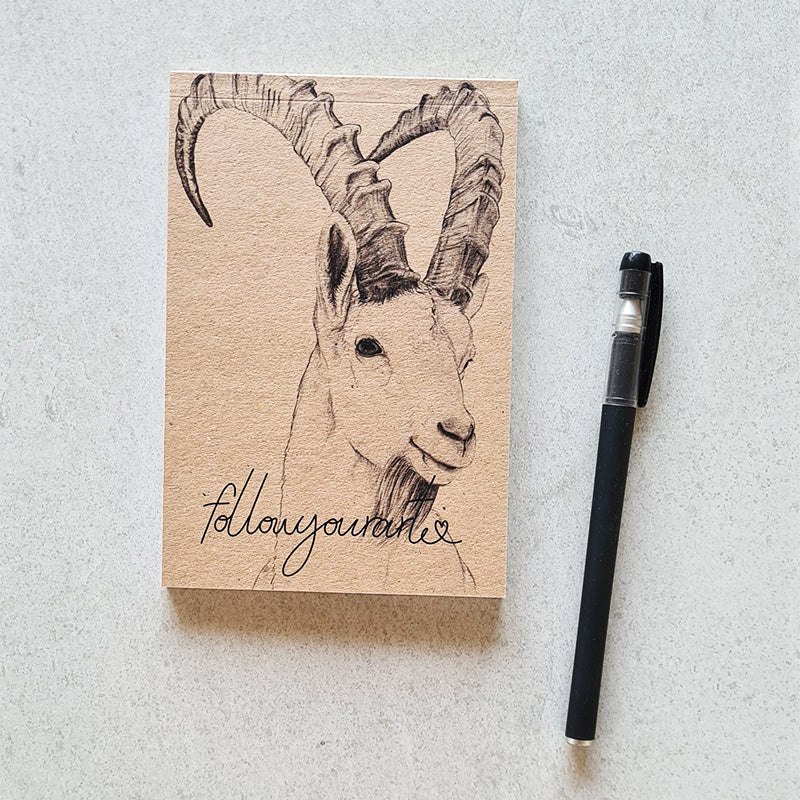 Lined pocket book - Yael