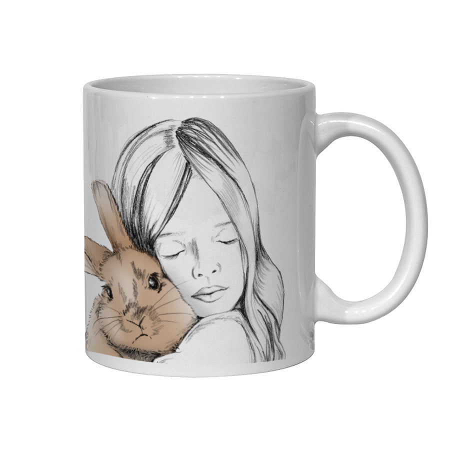 Amalia and the rabbit mug 