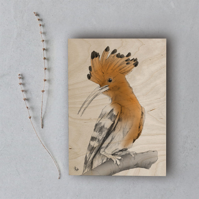 הדפס עץ - דוכיפת