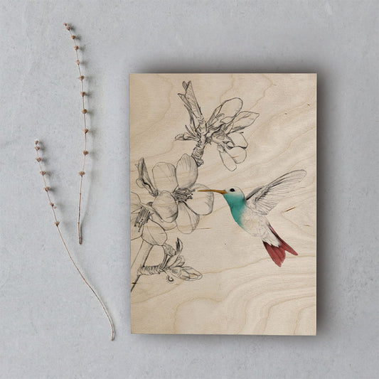 הדפס עץ - יונק ושקדיה